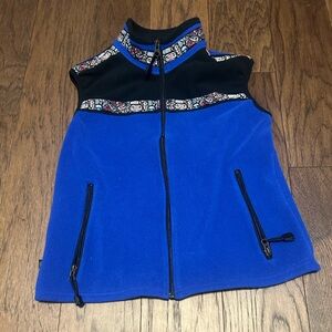 Copper River Fleece Kodiak Vest Totem Trim